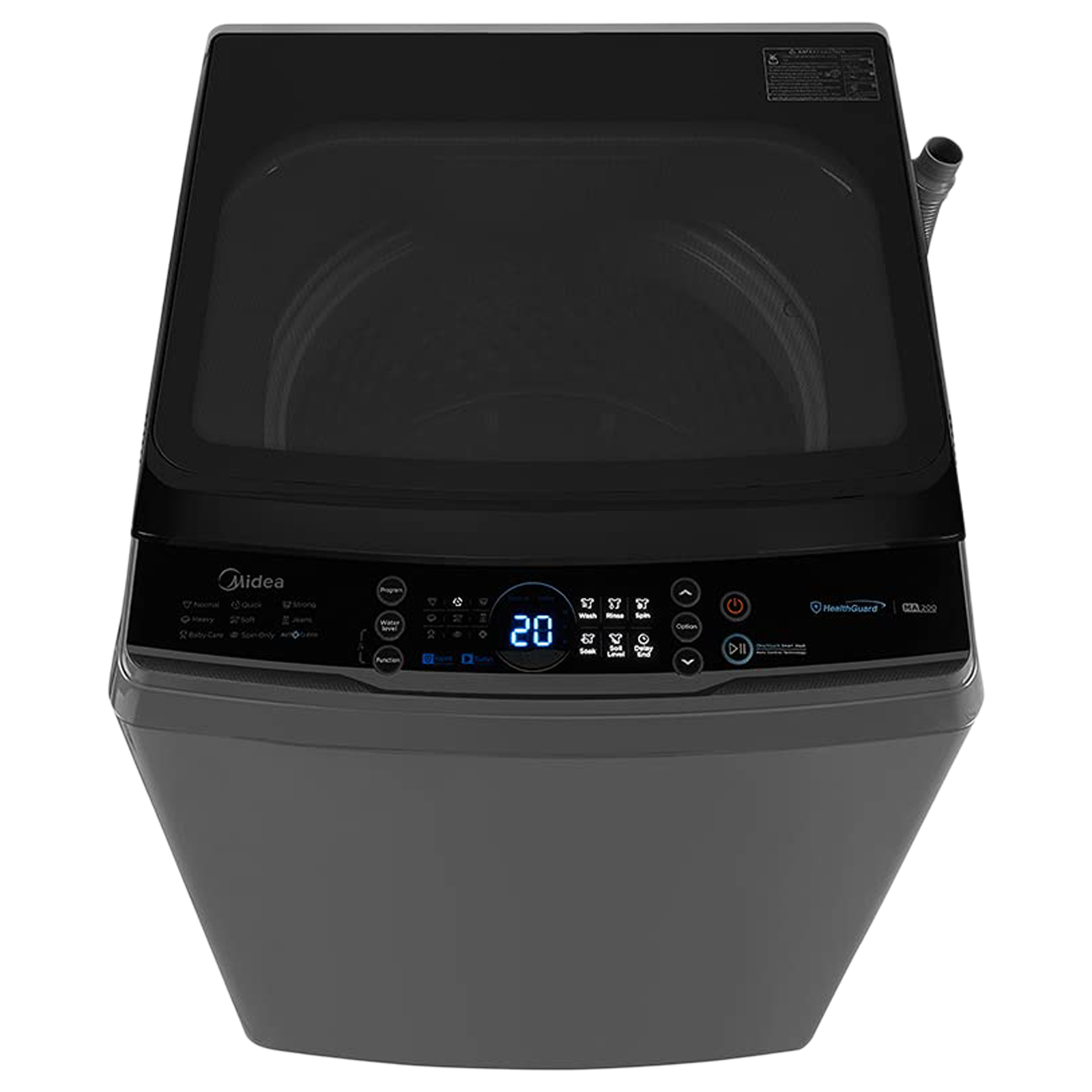 Buy Midea 8 kg 5 Star Inverter Fully Automatic Top Load Washing Machine